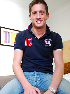 London lad Christopher Brooks pumps a big load