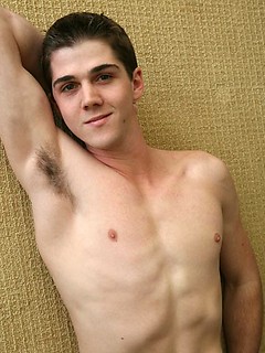 Cute jock show long uncut dick