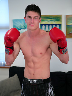 Boxing Ace Josh Peters - Naked and Hard Exclusive