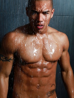 wet shower !