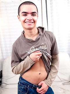 Omars shows his uncut dick
