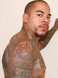 Tattooed papi Diego Castro Solo (with toys)